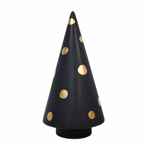 Black and Gold Ceramic Large Tree